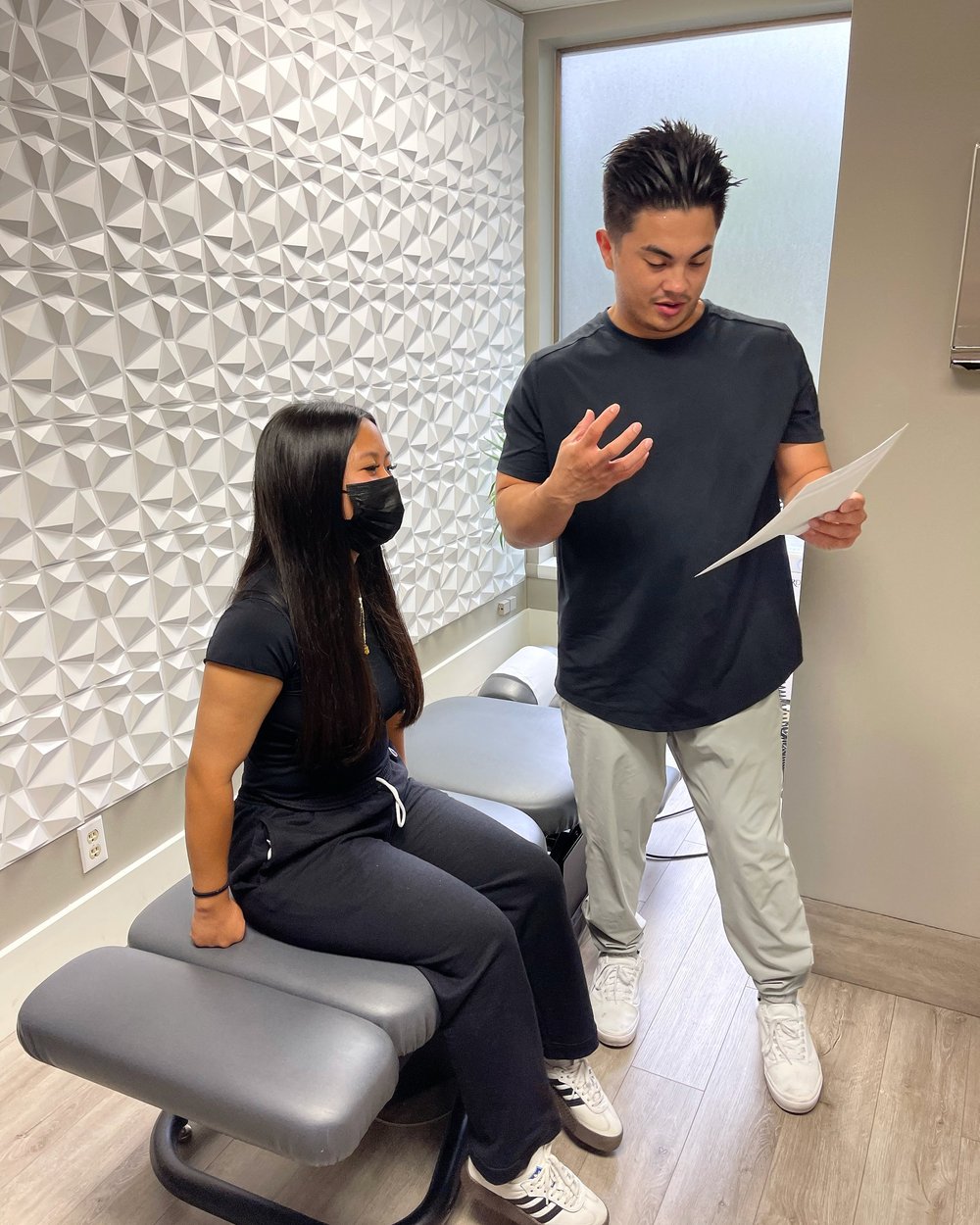 Chiropractic consultation